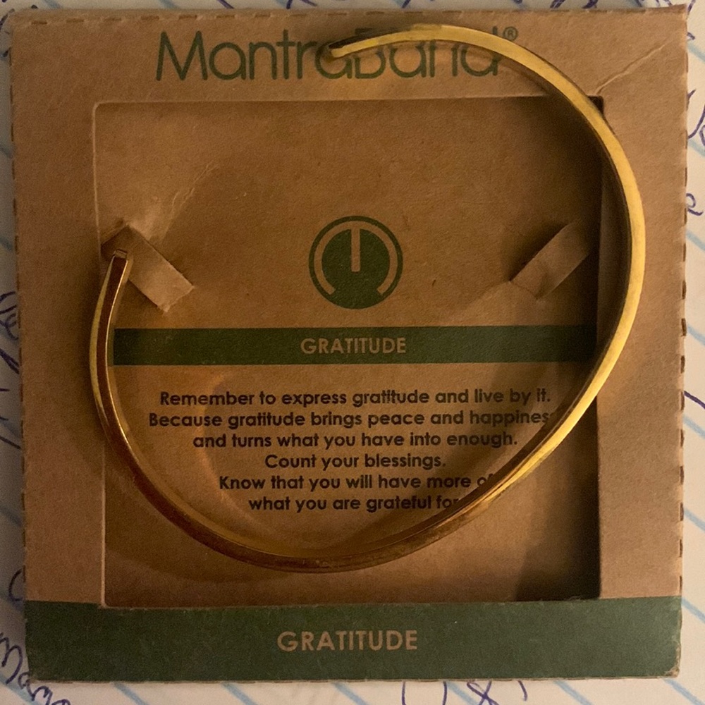 Gratitude Mantraband